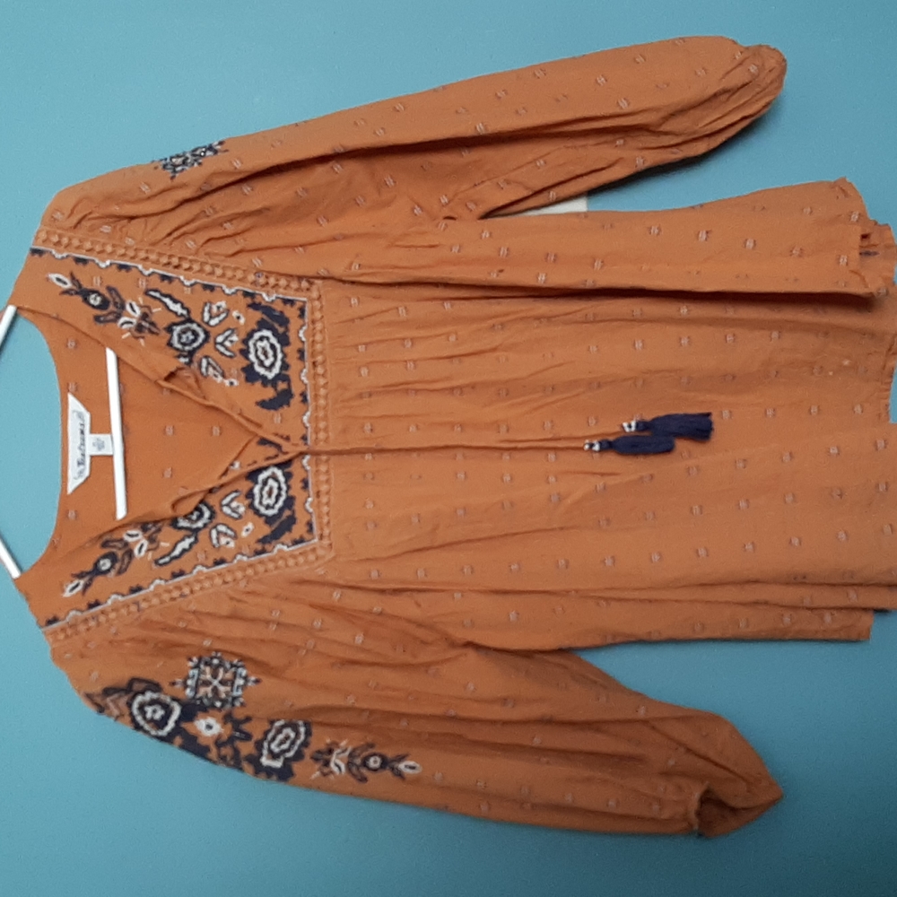 Tantrums Boho embroidered shirt